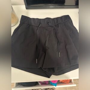 Black lululemon athletic shorts!